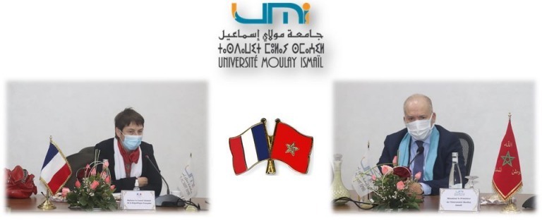 Lire la suite à propos de l’article VISITE DE COURTOISIE DE MADAME LE CONSUL GÉNÉRAL DE FRANCE A FES A L’UNIVERSITÉ MOULAY ISMAIL.