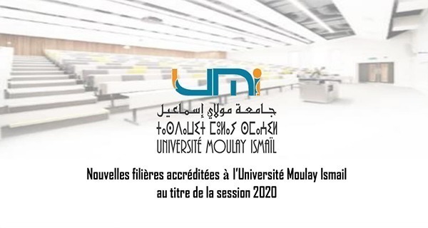 Lire la suite à propos de l’article Nouvelles filières accréditées à l’Université Moulay Ismail au titre de la session 2020
