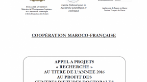 APPEL-PROJ-RECH