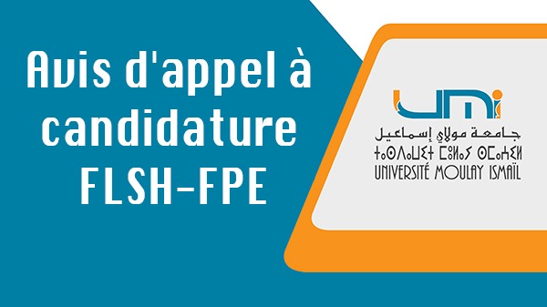 Lire la suite à propos de l’article Avis d’appel à candidature FLSH-FPE