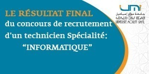 Banner resultat finale informatique
