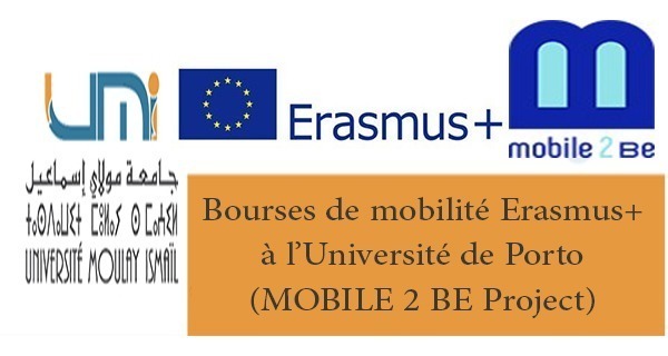 Lire la suite à propos de l’article Bourses de mobilité Erasmus+ à l’Université de Porto (MOBILE 2 BE Project)