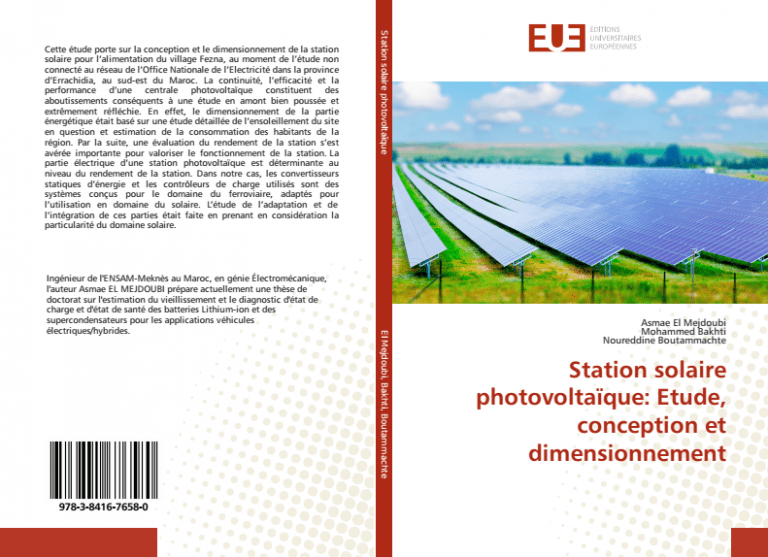 Lire la suite à propos de l’article Nouvelle publication d’une thésarde ENSAMienne