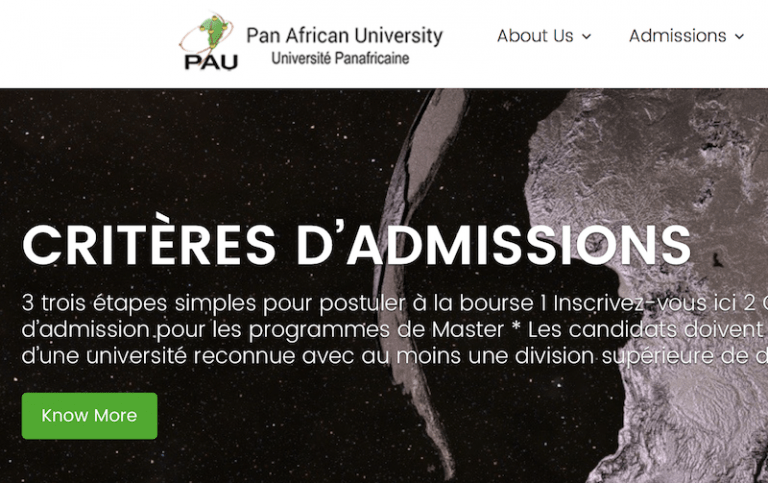 Lire la suite à propos de l’article scholarships at the Pan African University