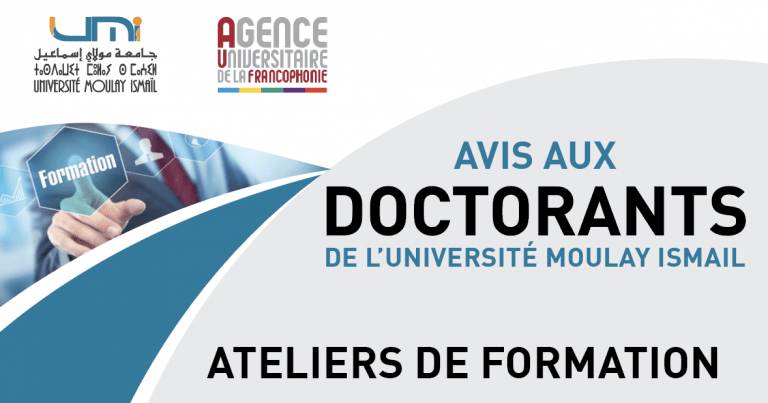 Lire la suite à propos de l’article Atelier de Formation des Doctorants