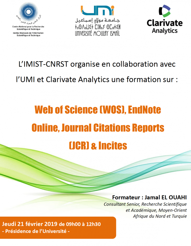 Lire la suite à propos de l’article Formation Web of Sciences