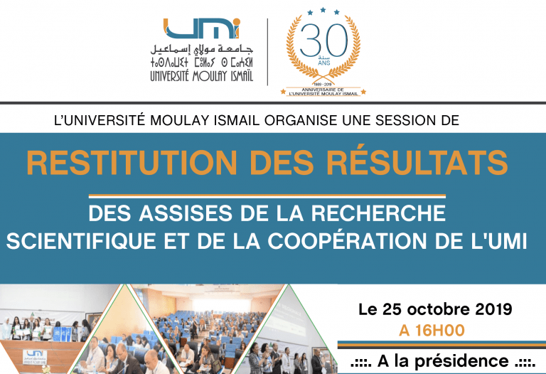 Lire la suite à propos de l’article Restitution des résultats des assises de la recherche scientifique et de la coopération de l’UMI