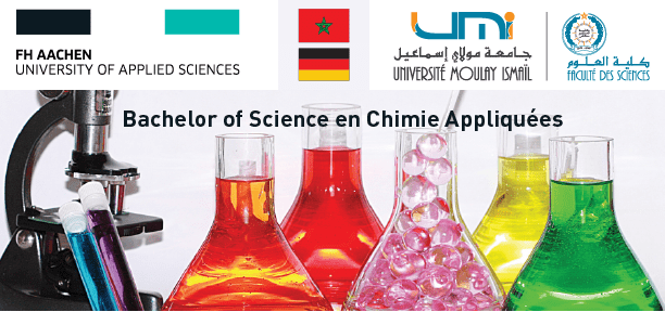 Lire la suite à propos de l’article Inscription en ligne: Bachelor of Science in Applied Chemistry