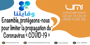 Ensemble, protégeons-nous pour limiter la propagation du Coronavirus « COVID-19 »