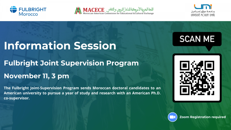 Lire la suite à propos de l’article Organisation des sessions d’information concernant les Programmes Fulbright