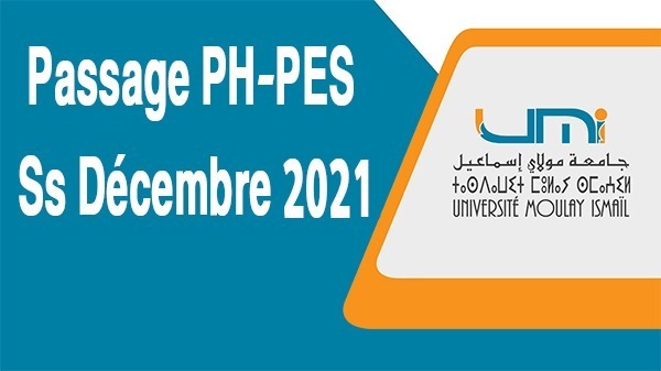 Lire la suite à propos de l’article Passage PH-PES /Ss Décembre 2021