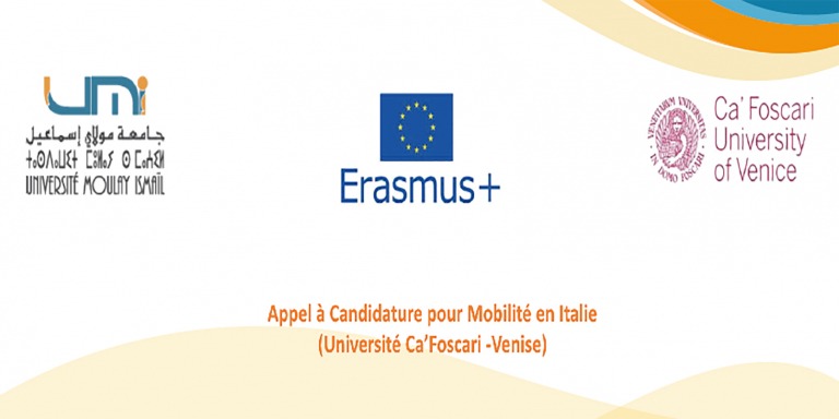Lire la suite à propos de l’article Appel à Candidature pour Mobilité en Italie  (Université Ca’Foscari -Venise)