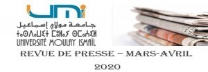 Revue de presse – Mars-Avril 2020