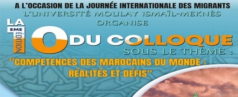 Lire la suite à propos de l’article 10ème Édition du Colloque sous le thème : « Compétences des Marocains du Monde : Réalités et Défis »