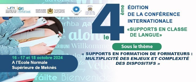 Lire la suite à propos de l’article La 4ème édition de la conférence internationale « Supports en classe de langue »