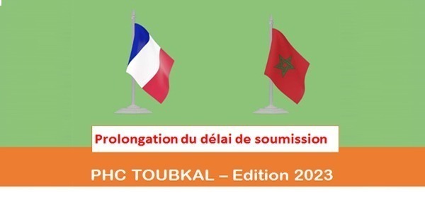 Lire la suite à propos de l’article Prolongation du délai de soumission des projets de recherche: Appel à projets PHC Toubkal 2023