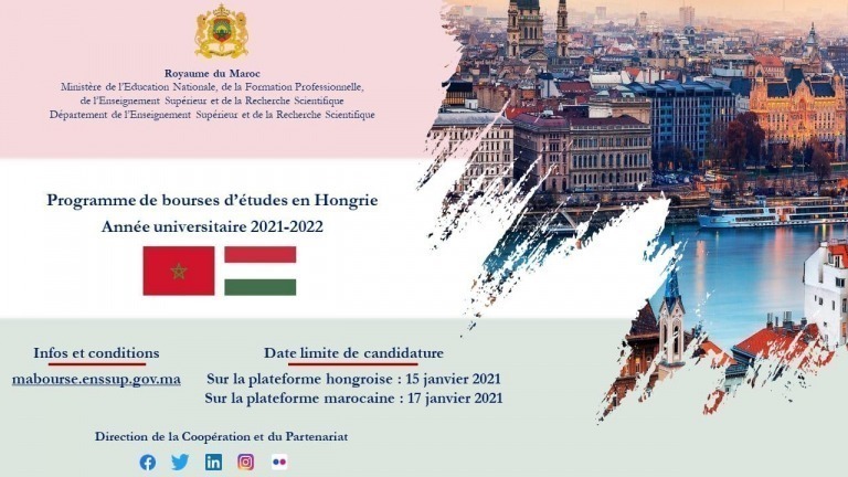 Lire la suite à propos de l’article PROGRAMME DE BOURSES D’ETUDES EN HONGRIE – ANNEE UNIVERSITAIRE 2021-2022