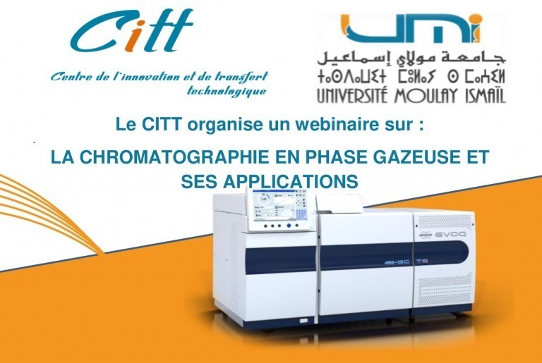 Lire la suite à propos de l’article Le CITT organise un webinaire sur :  LA CHROMATOGRAPHIE EN PHASE GAZEUSE ET SES APPLICATIONS