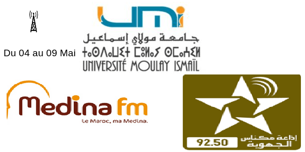 Lire la suite à propos de l’article Programmes des cours sur la Radio Régionale de Meknès et la Radio MEDINA FM – du 04 au 09 Mai