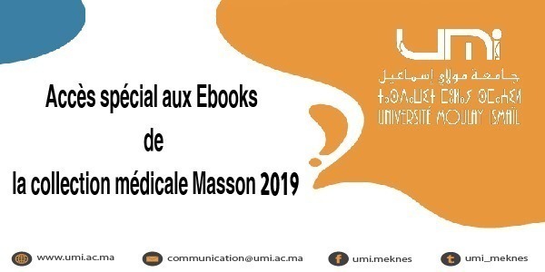 Lire la suite à propos de l’article Accès spécial aux Ebooks de la collection médicale Masson 2019