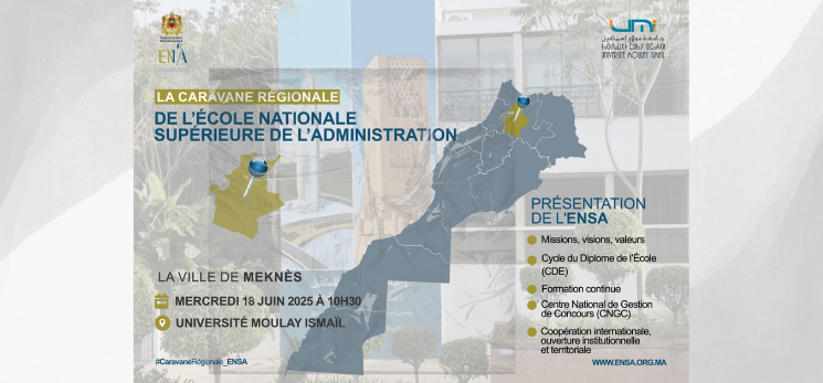 Lire la suite à propos de l’article Nouvelle alliance stratégique entre l’Université Moulay Ismaïl et l’École Nationale Supérieure de l’Administration