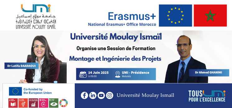 Lire la suite à propos de l’article l’Université Moulay Ismaïl a organisé une session de formation sur le « Montage et l’ingénierie des projets »