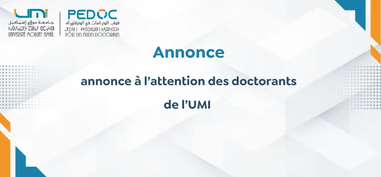 Lire la suite à propos de l’article annonce à l’attention des doctorants de l’UMI