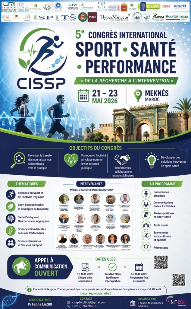 Affiche congrès Sport